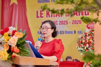 KHAI GIẢNG NĂM HỌC 2025 – 2026 KHỞI ĐẦU MỚI TƯƠI SÁNG VÀ ĐẦY HI VỌNG