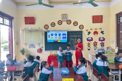 TIẾT DẠY CHUYÊN ĐỀ STEM LỚP 1 – AN TOÀN GIAO THÔNG HÀO HỨNG – SÁNG TẠO – HỌC MÀ CHƠI, CHƠI MÀ HỌC